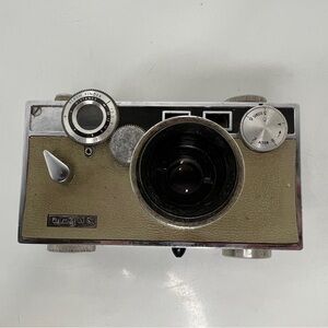 Argus C3 "The Brick" Vintage 35mm Rangefinder Camera w/50mm f3.5 Lens Untested